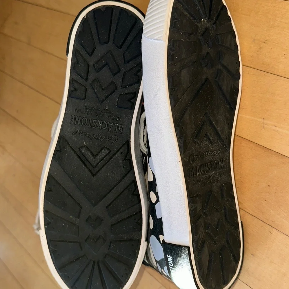 Blackstone RL-77 pebble hi top sneaker, 38/8  CB2329 - Picture 7 of 7